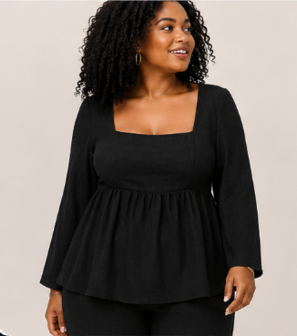 First Class Peplum Set