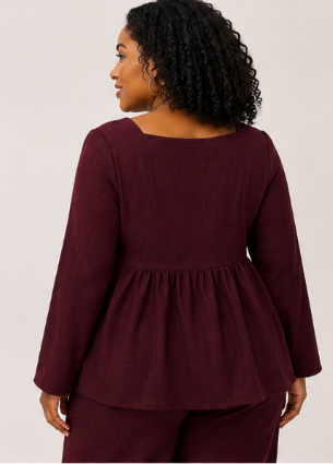 First Class Peplum Set