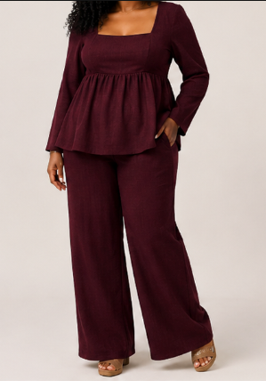First Class Peplum Set